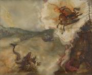 Hans von Aachen und auf der Reckseite die Entfesselung der Winde durch Aeolus oil painting reproduction